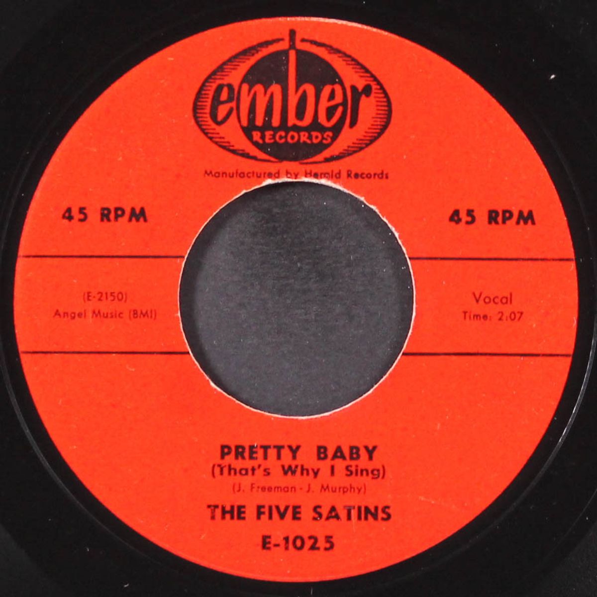 our anniversary / pretty baby by FIVE SATINS