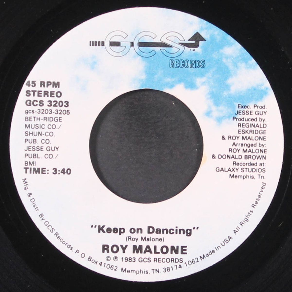 keep on dancing / i've got something for the ladies by ROY MALONE
