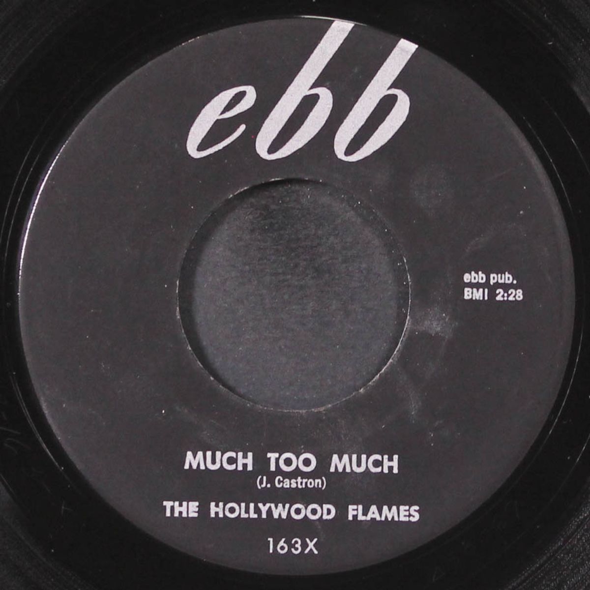 in the dark / much too much by HOLLYWOOD FLAMES
