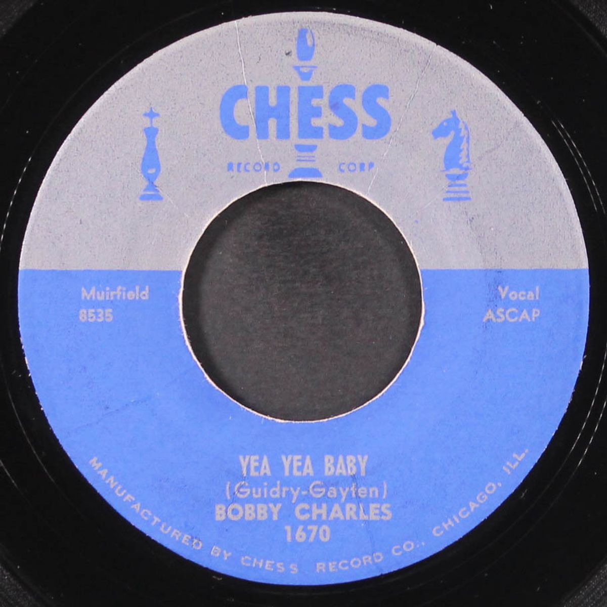 one eyed jack / yea yea baby by BOBBY CHARLES