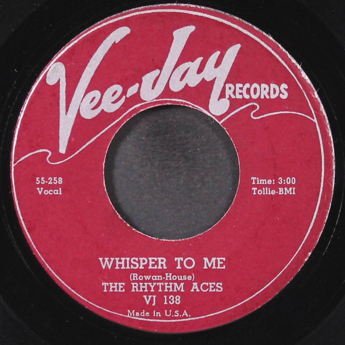 whisper to me / olly, olly, atsen, free by RHYTHM ACES
