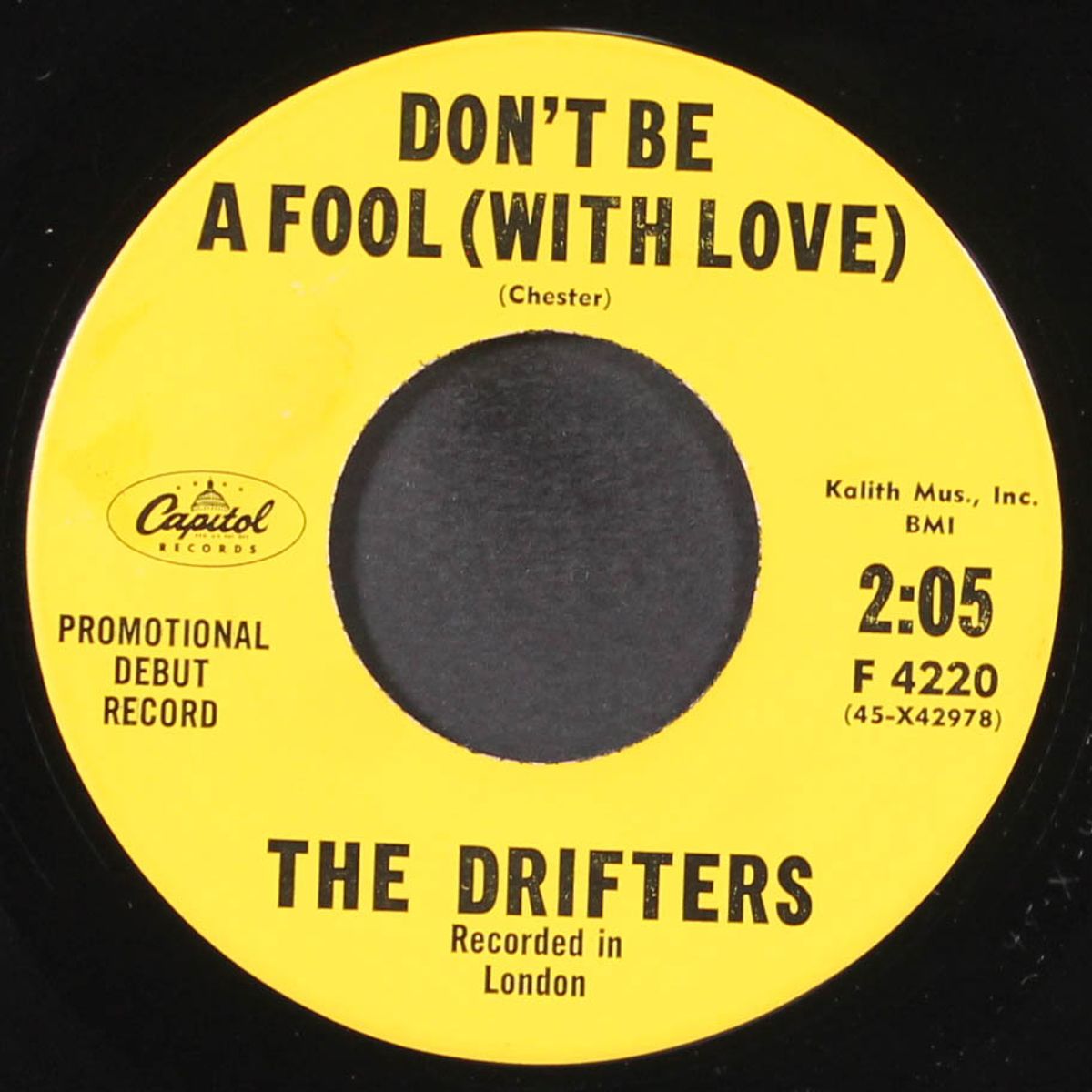 feelin' fine / don't be a fool (with love) by DRIFTERS