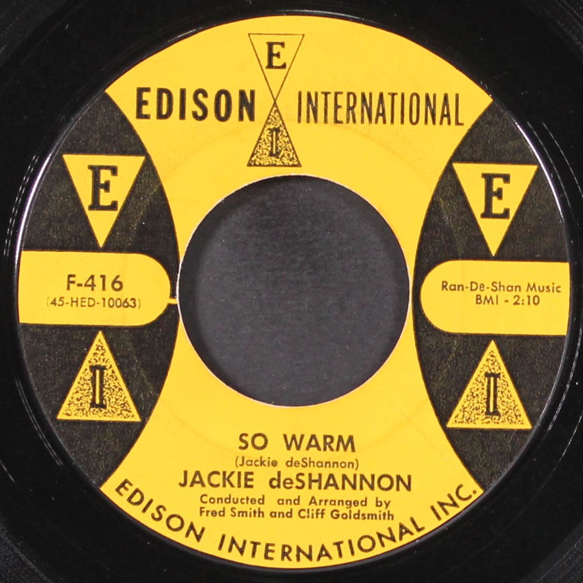 so warm / i wanna go home by JACKIE DE SHANNON