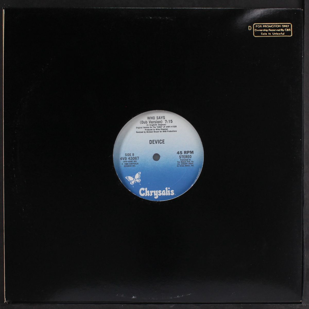 who says / dub by DEVICE