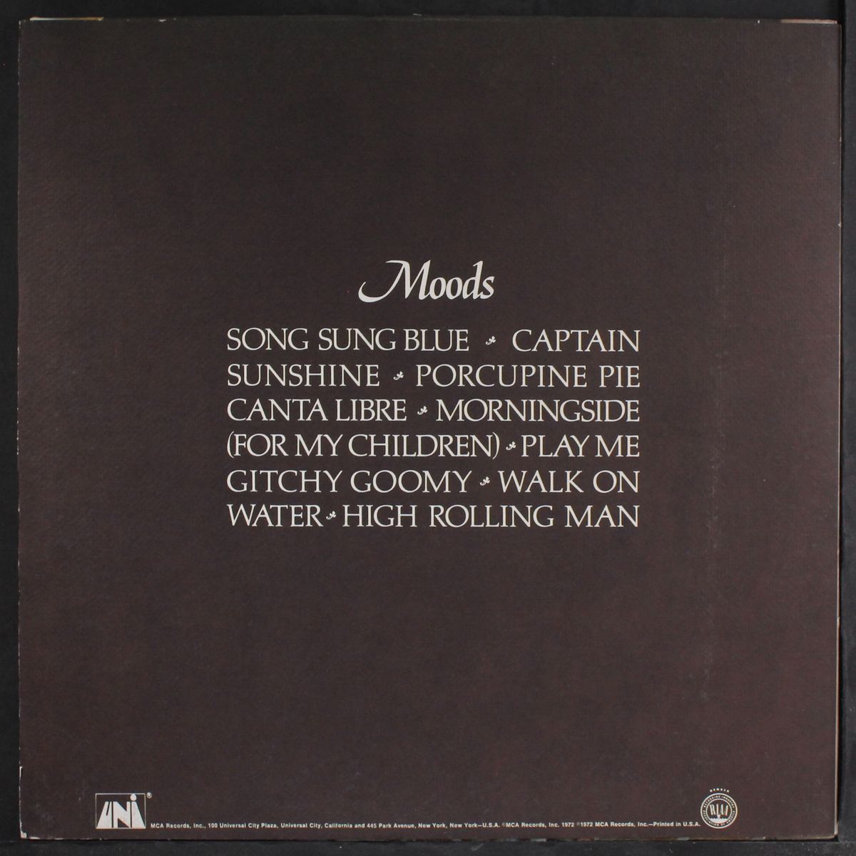 moods by NEIL DIAMOND