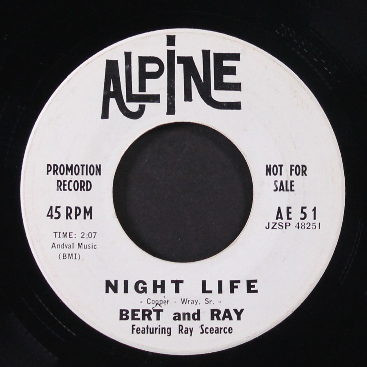 slow drag / night life by BERT & RAY