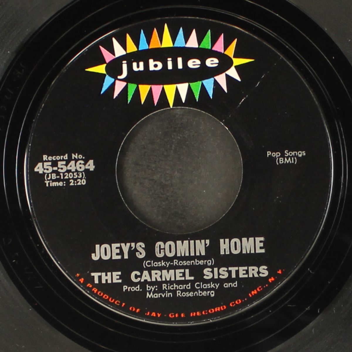 joey's comin' home / the rumor by CARMEL SISTERS