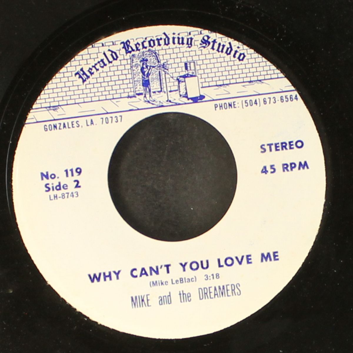 cajun city queen / why can't you love me by MIKE & DREAMERS