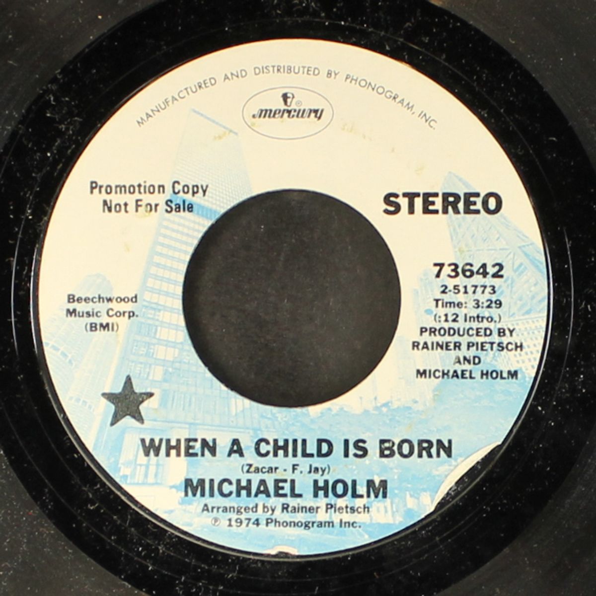 when a child is born / other way round by MICHAEL HOLM