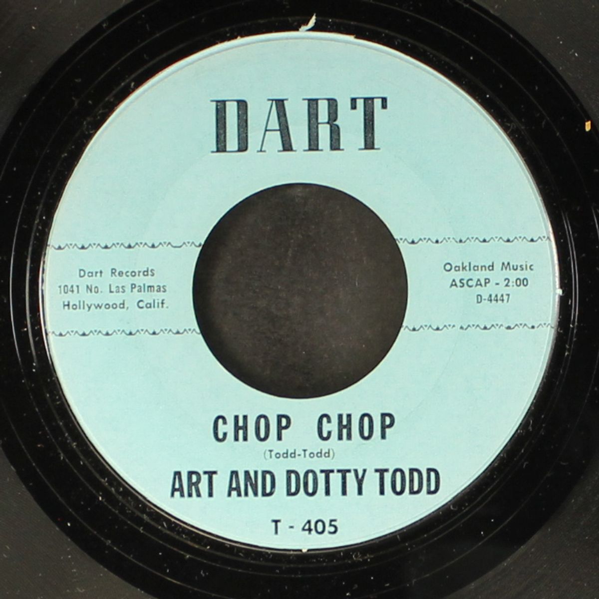 chop chop / say you by ART & DOTTY TODD
