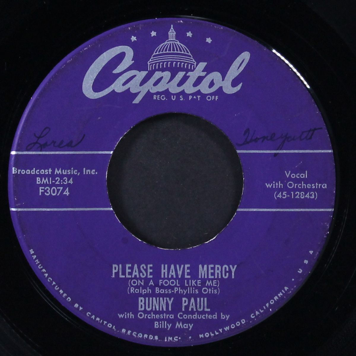 please have mercy / these are the things we'll share by BUNNY PAUL
