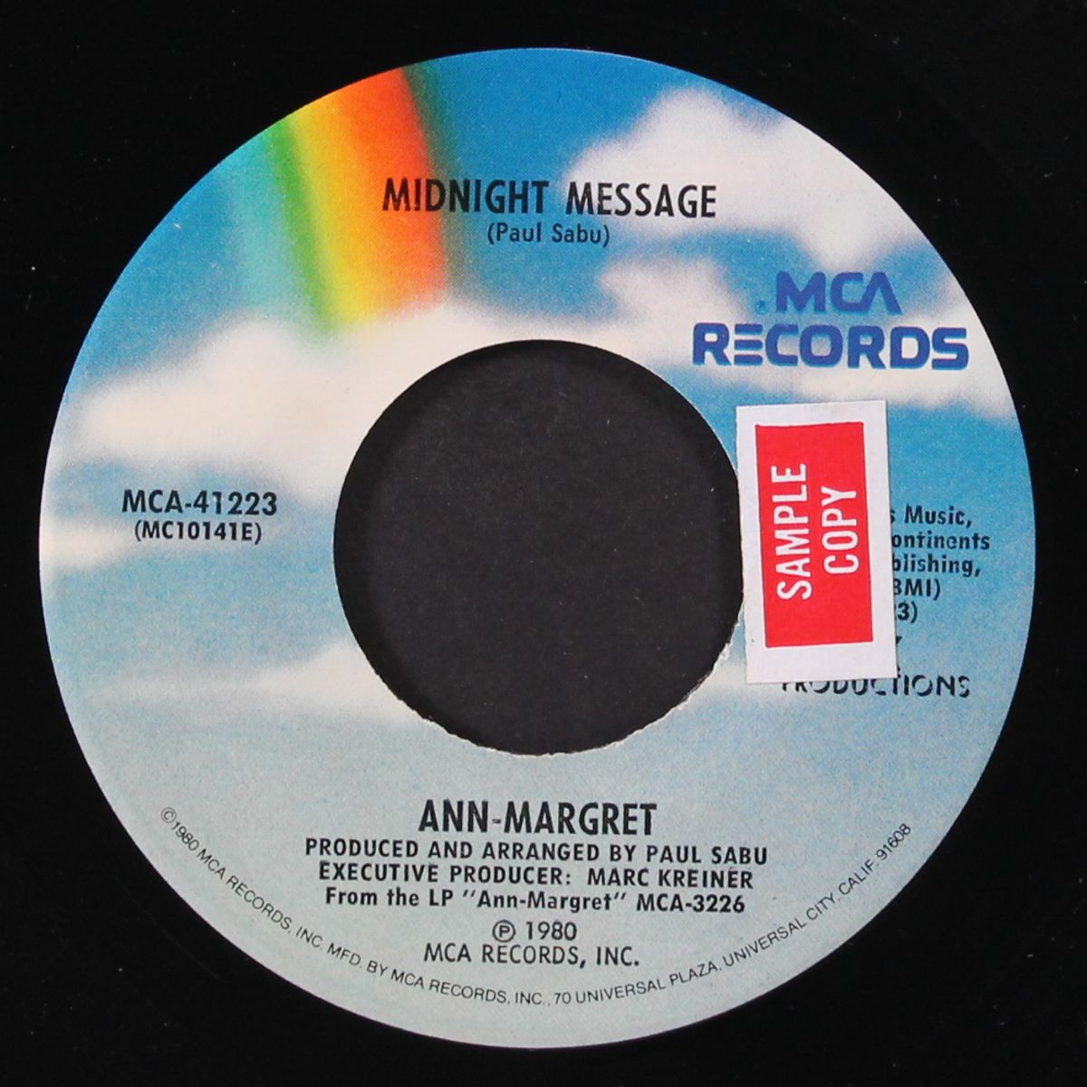 midnight message / for you by ANN-MARGRET