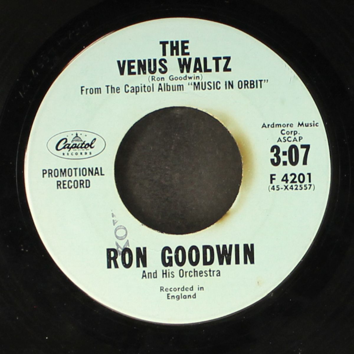 martians on parade / the venus waltz by RON GOODWIN