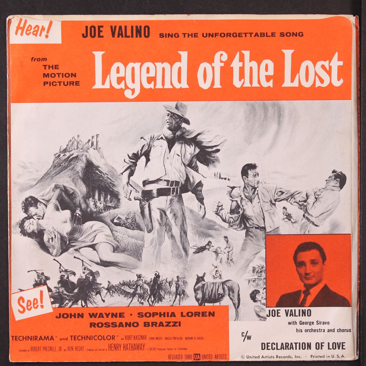 declaration of love / legend of the lost by JOE VALINO