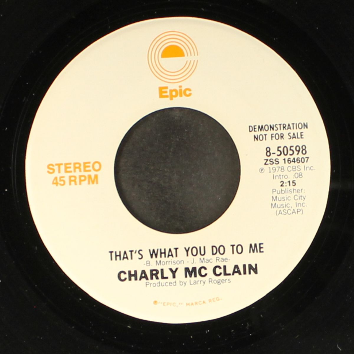 that's what you do to me / mono by CHARLY MCCLAIN