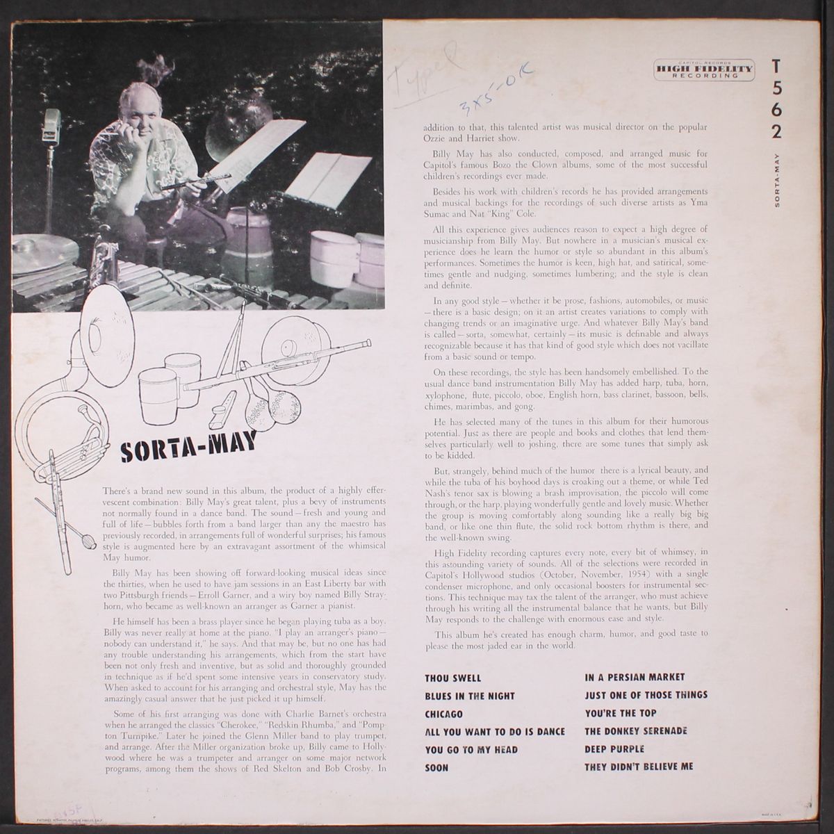 sorta-may by BILLY MAY