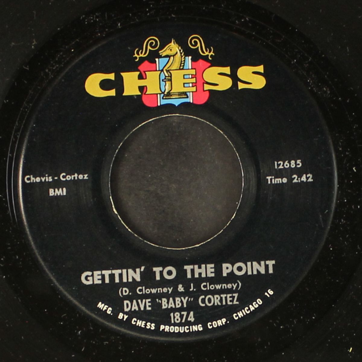 gettin' to the point / happy feet by DAVE 'BABY' CORTEZ