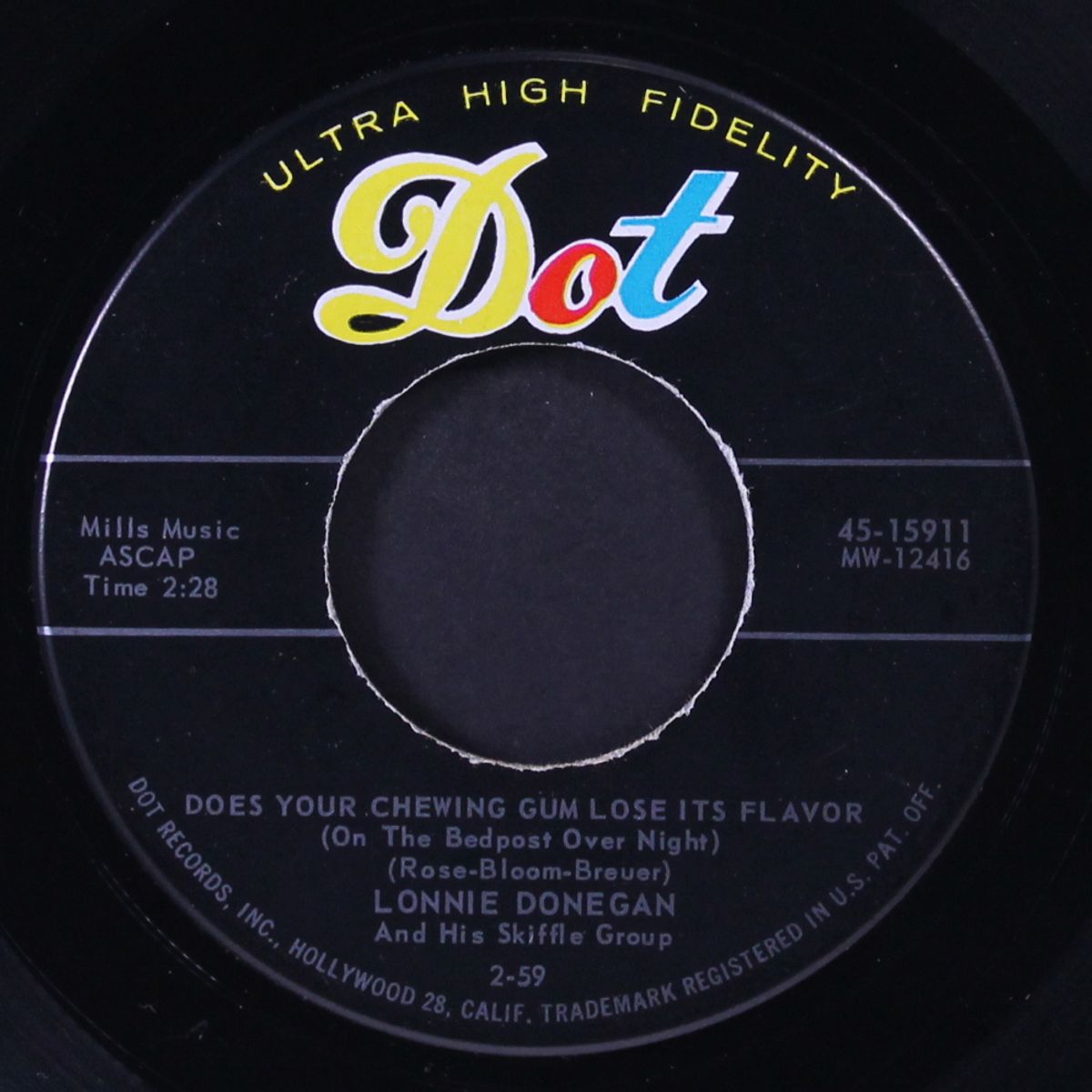 does your chewing gum lose its flavor / aunt rhody by LONNIE DONEGAN