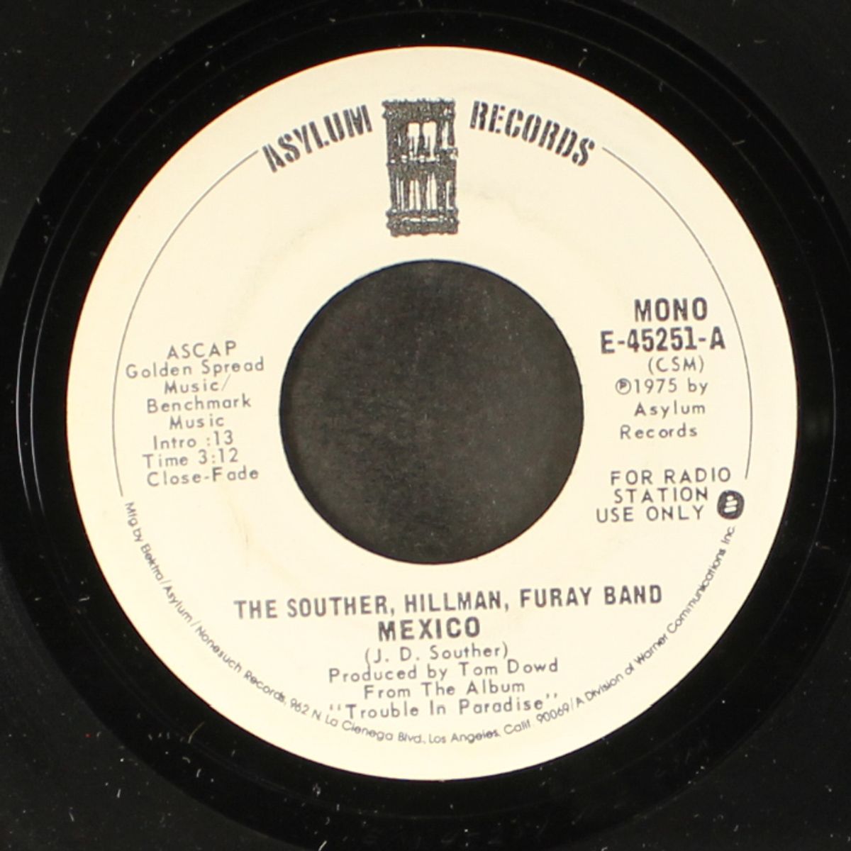 mexico / mono by SOUTHER, HILLMAN, FURAY BAND
