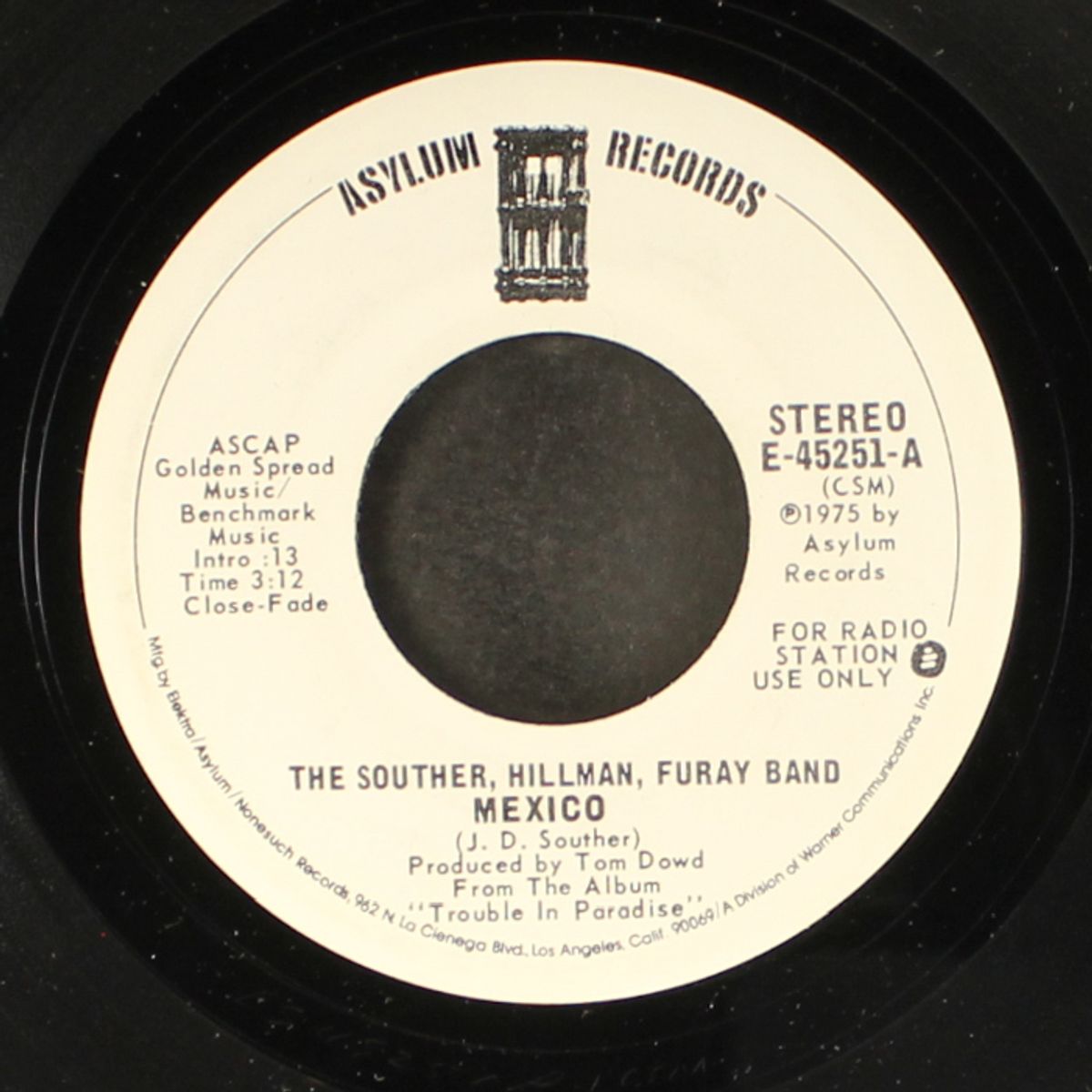 mexico / mono by SOUTHER, HILLMAN, FURAY BAND