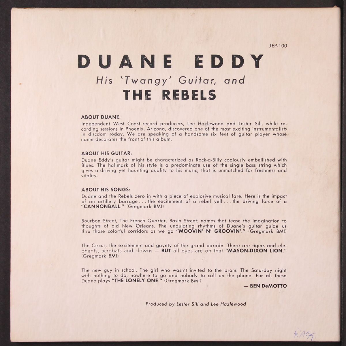 duane eddy by DUANE EDDY