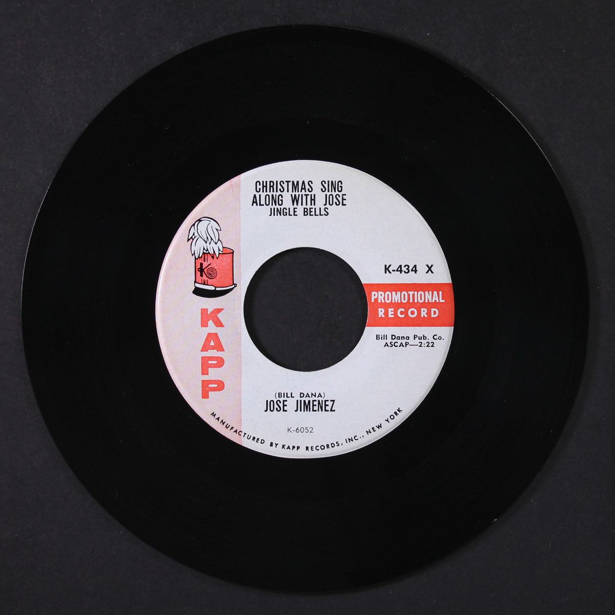jingle bells / shine on harvest moon by JOSE JIMENEZ (BILL DANA)