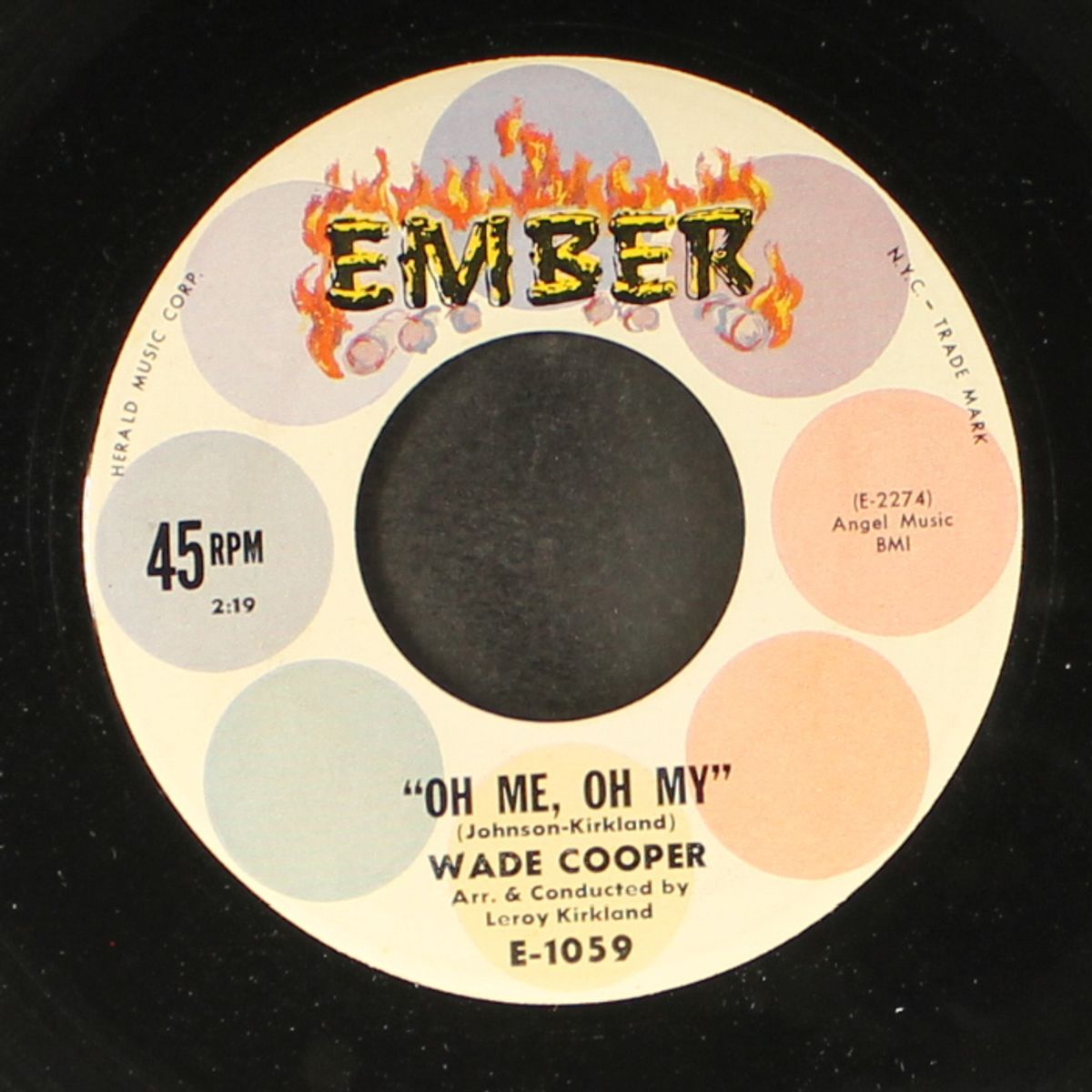oh me, oh my / i'm gonna love you so by WADE COOPER & GROUP