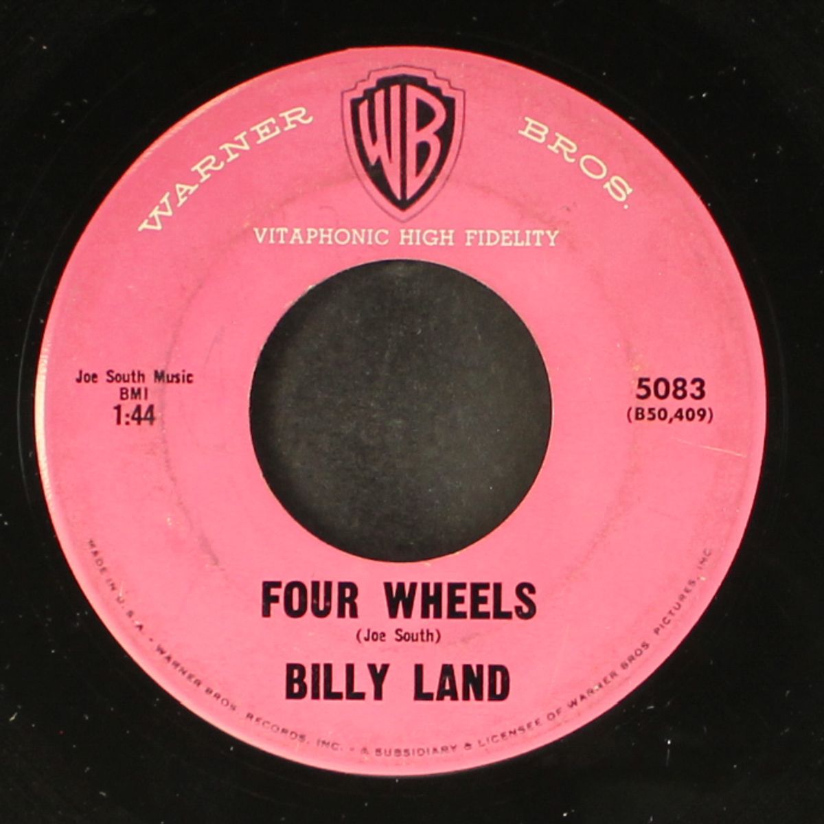 shimmy shake / four wheels by BILLY LAND