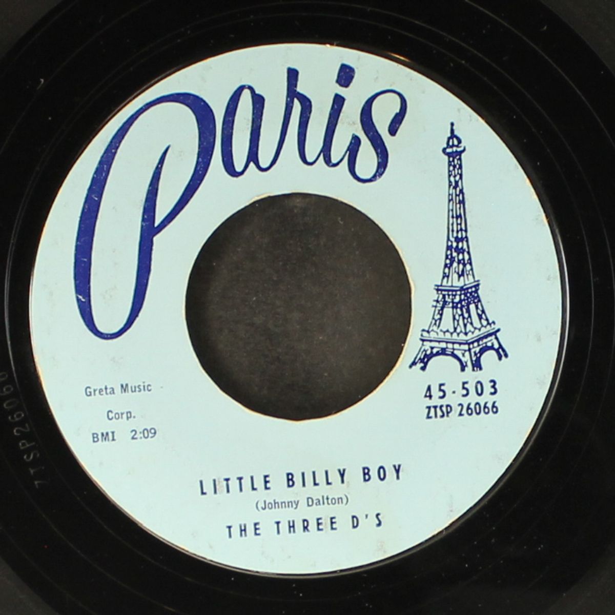 little billy boy / let me know by THREE D'S