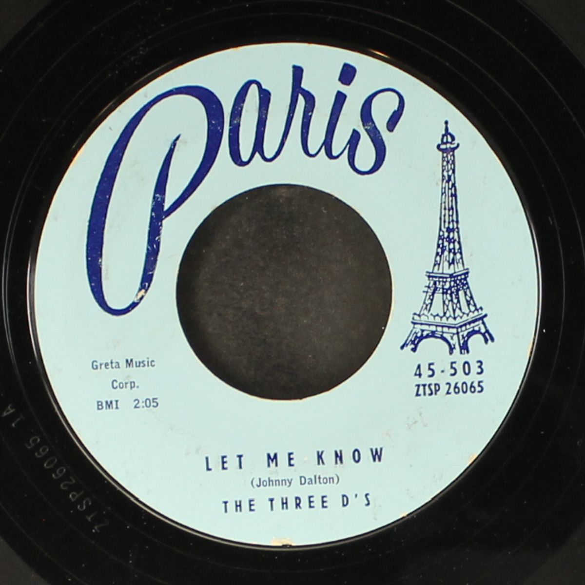 little billy boy / let me know by THREE D'S