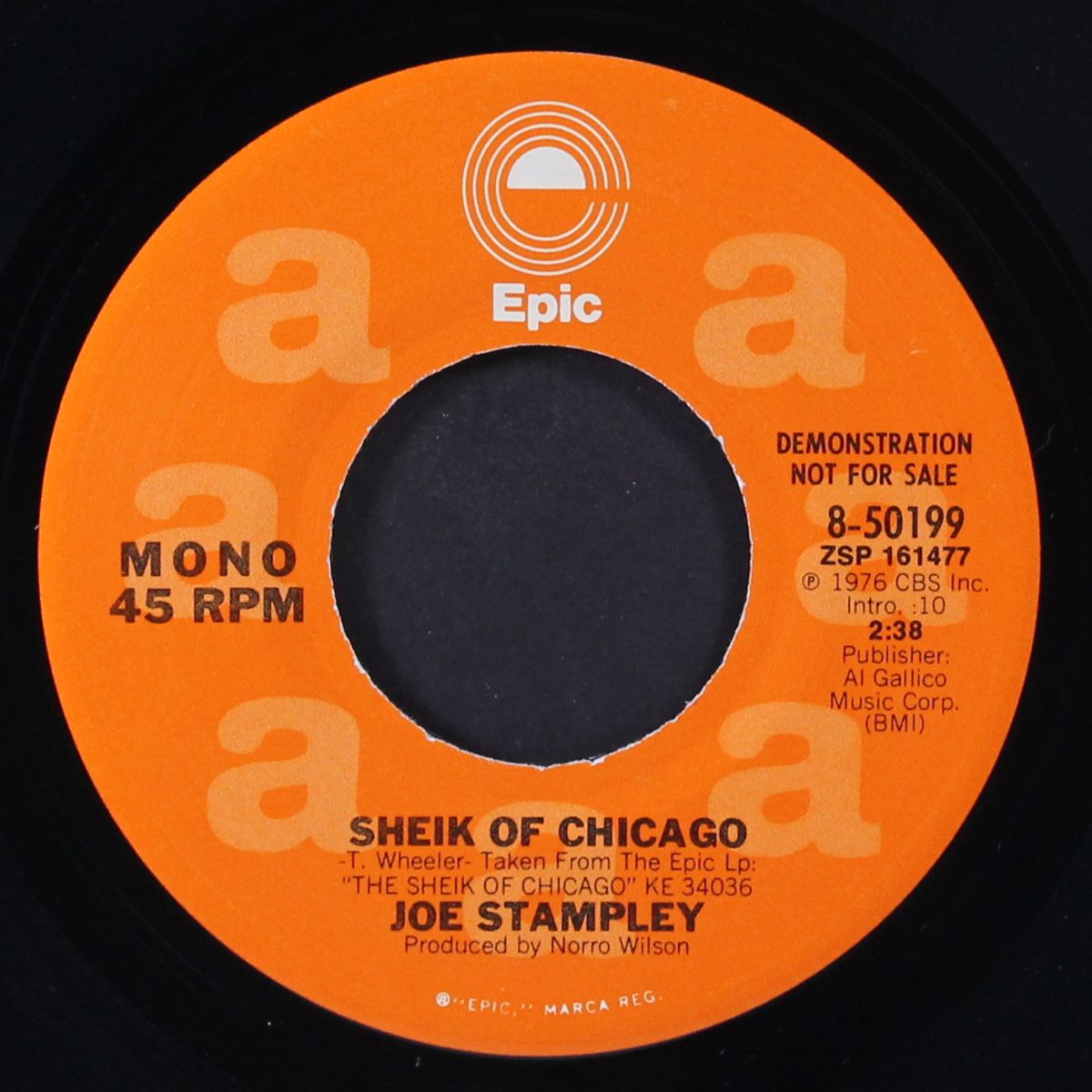 sheik of chicago / mono by JOE STAMPLEY