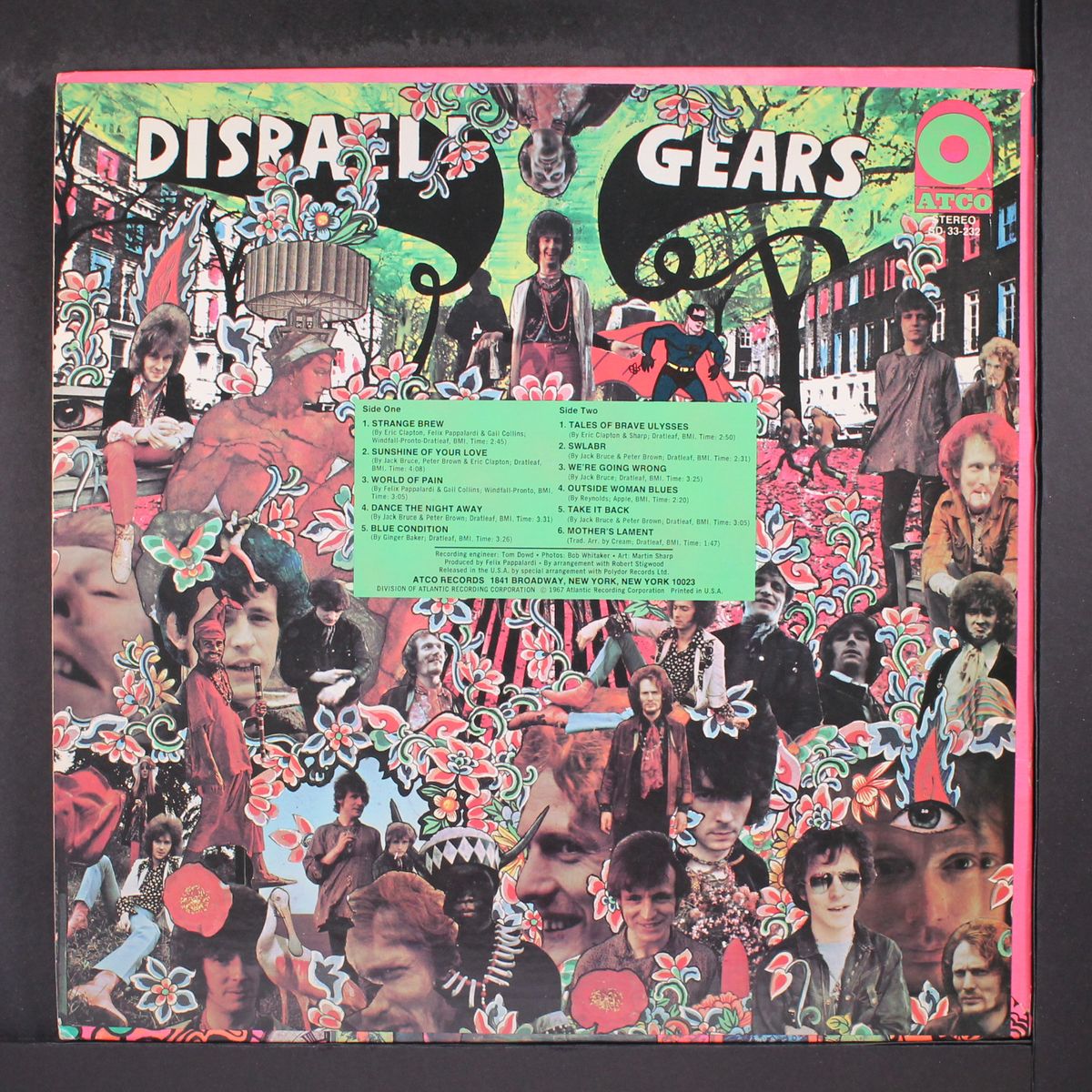 disraeli gears by CREAM