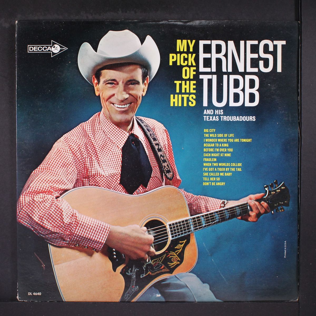 my pick of the hits by ERNEST TUBB