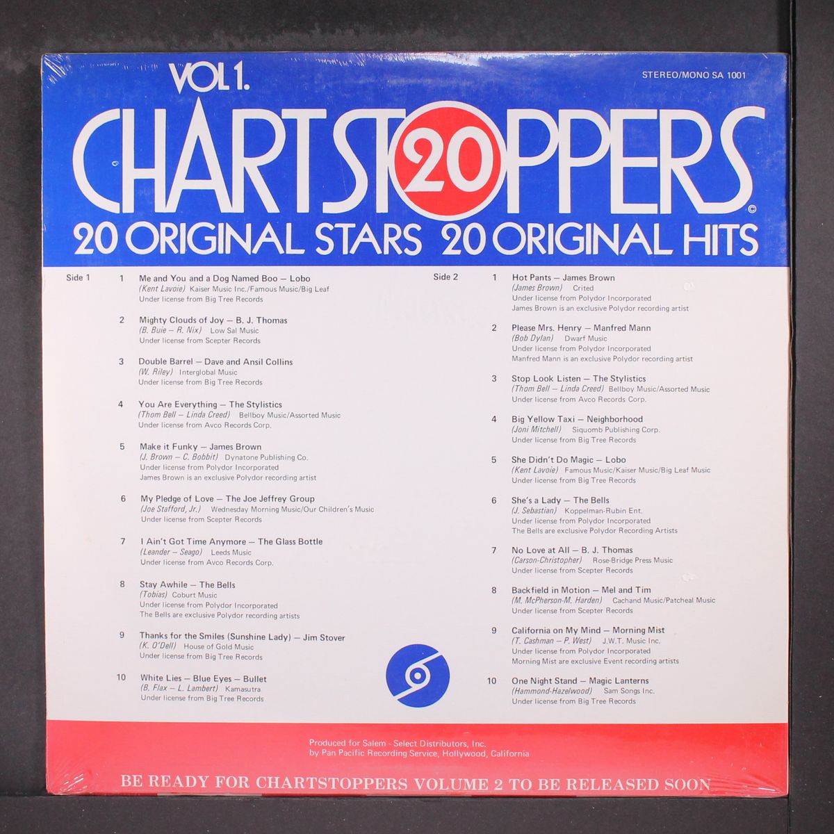 20 chartstoppers, vol. 1 by VARIOUS