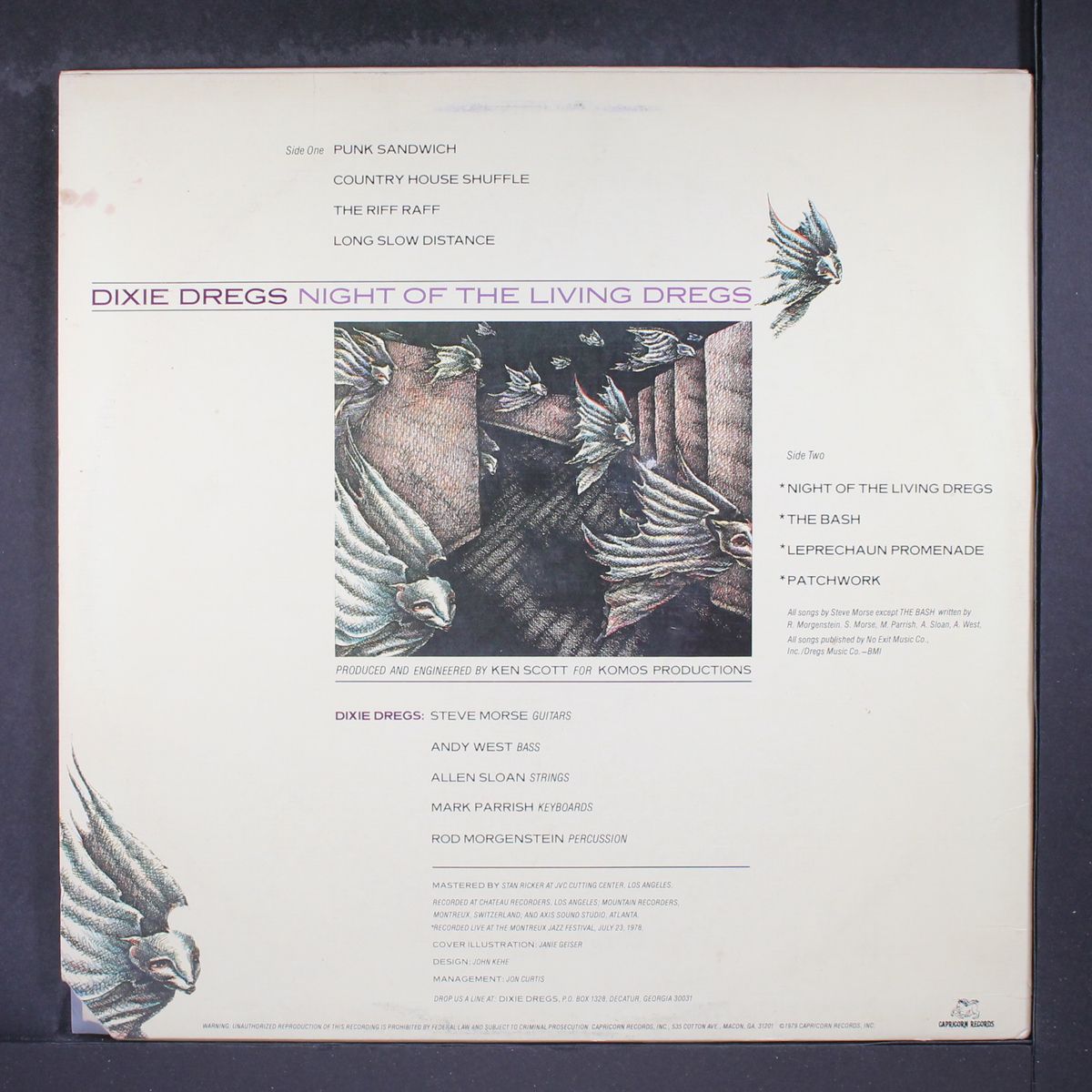 night of the living dregs by DIXIE DREGS