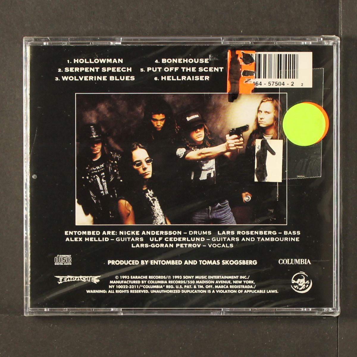 hollowman by ENTOMBED