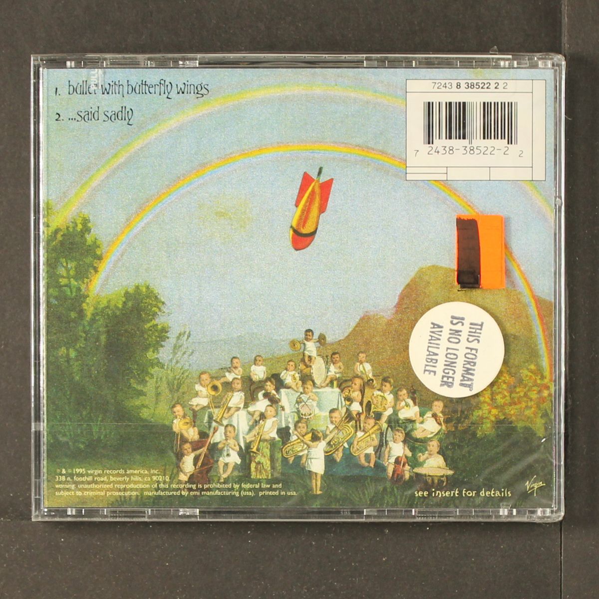 bullet with butterfly wings by SMASHING PUMPKINS
