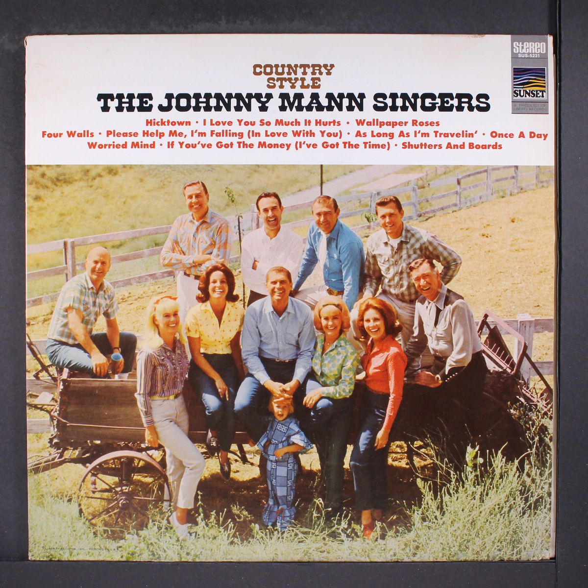 country style by JOHNNIE MANN SINGERS