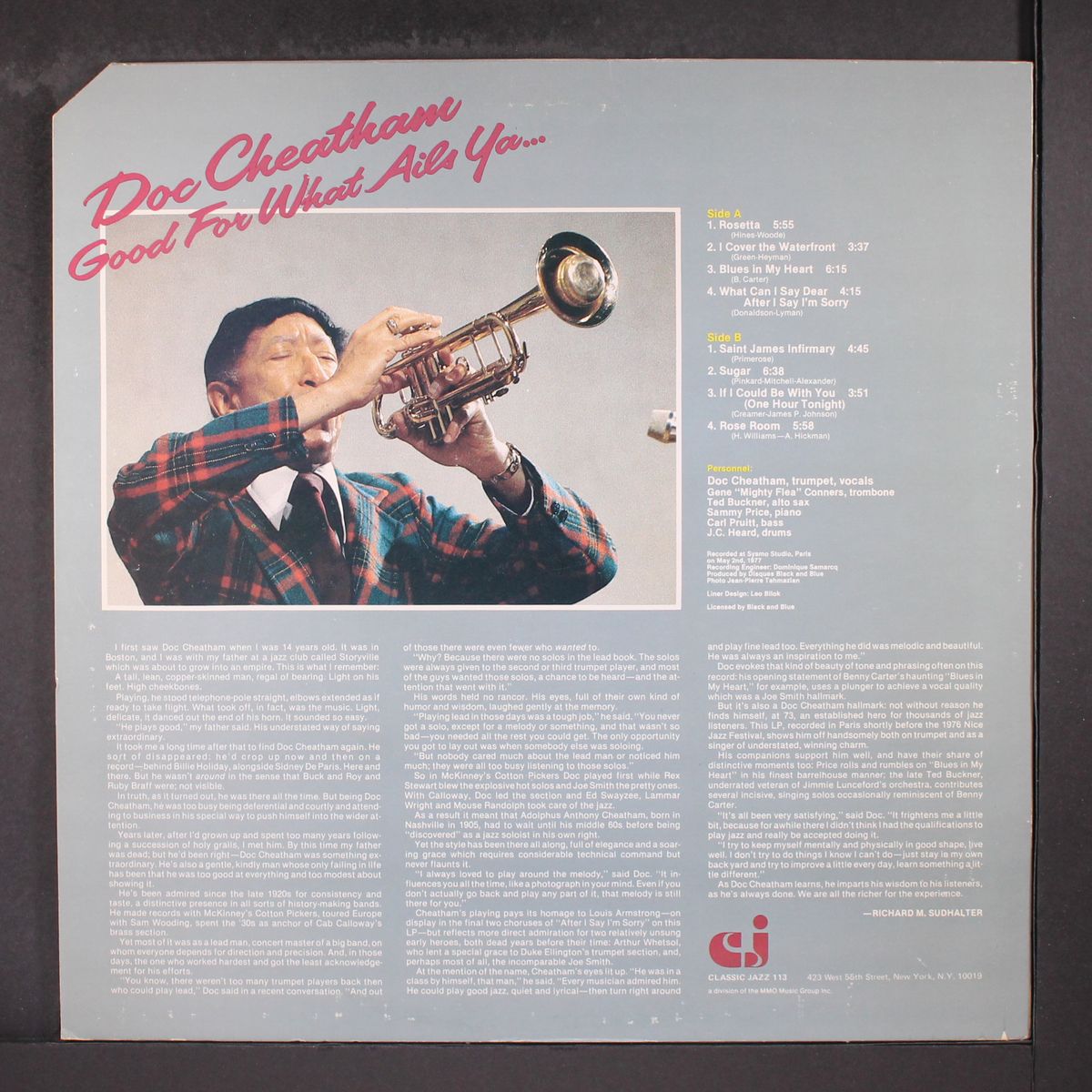 good for what ails ya... by DOC CHEATHAM