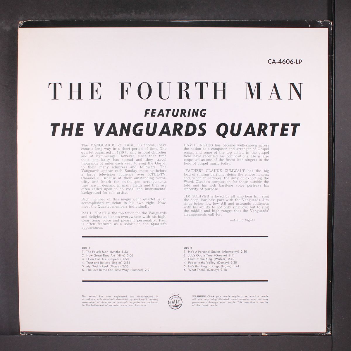 the fourth man by VANGUARDS