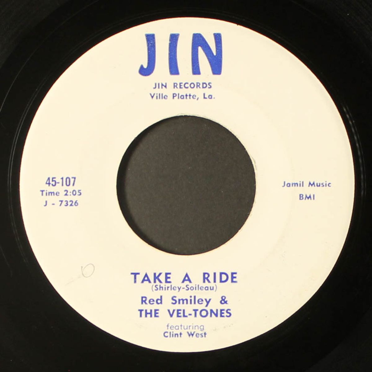 take a ride / lover blues by RED SMILEY & VEL-TONES