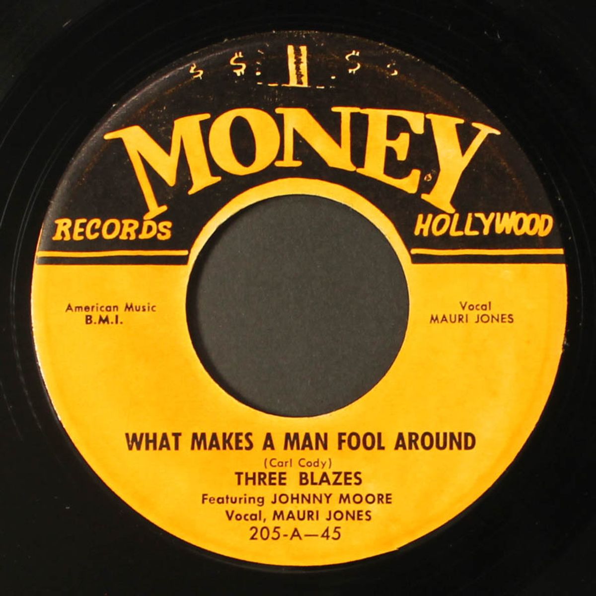 lonesome gal / what makes a man fool around by JOHNNY MOORE & THREE BLAZES