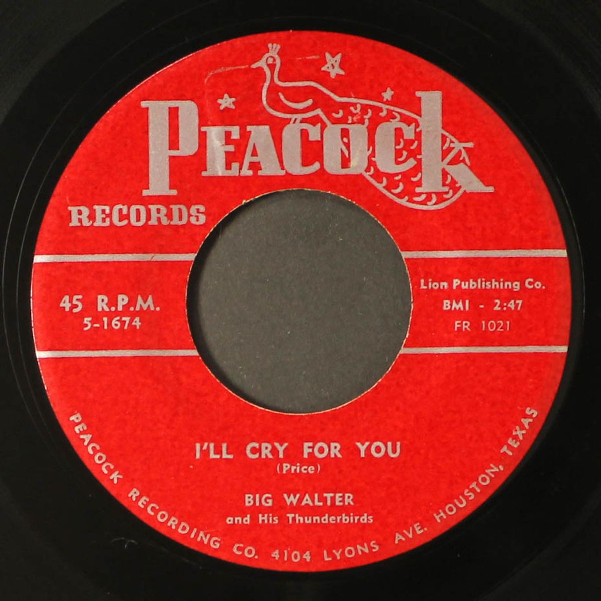i gotta go / i'll cry for you by BIG WALTER