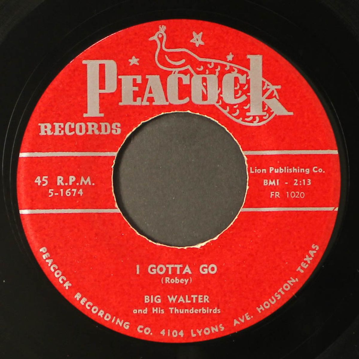 i gotta go / i'll cry for you by BIG WALTER