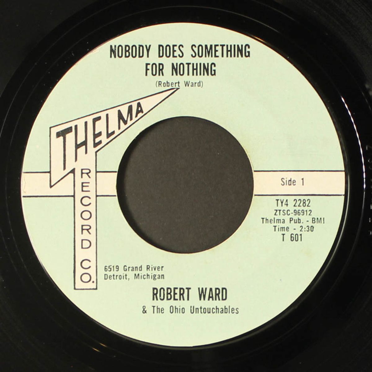 nobody does something for nothing by ROBERT WARD