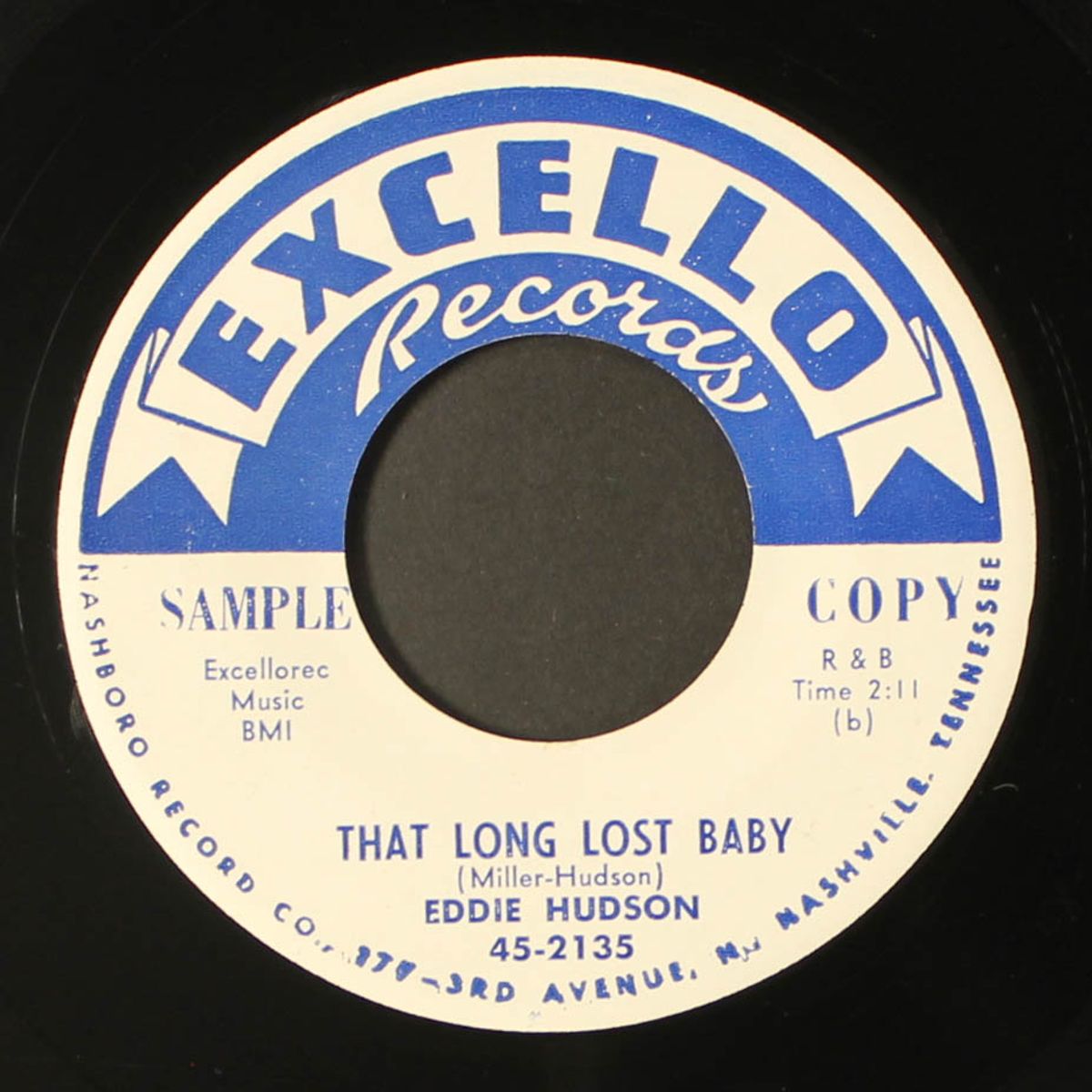 she's sugar sweet / that long lost baby by EDDIE HUDSON