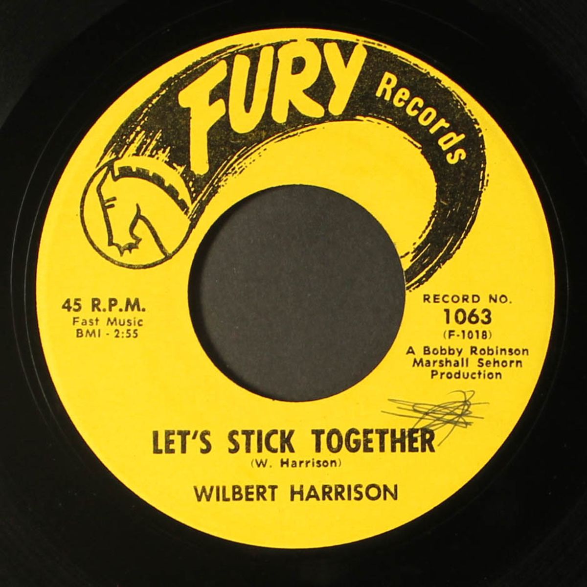 let's stick together / my heart is yours by WILBERT HARRISON