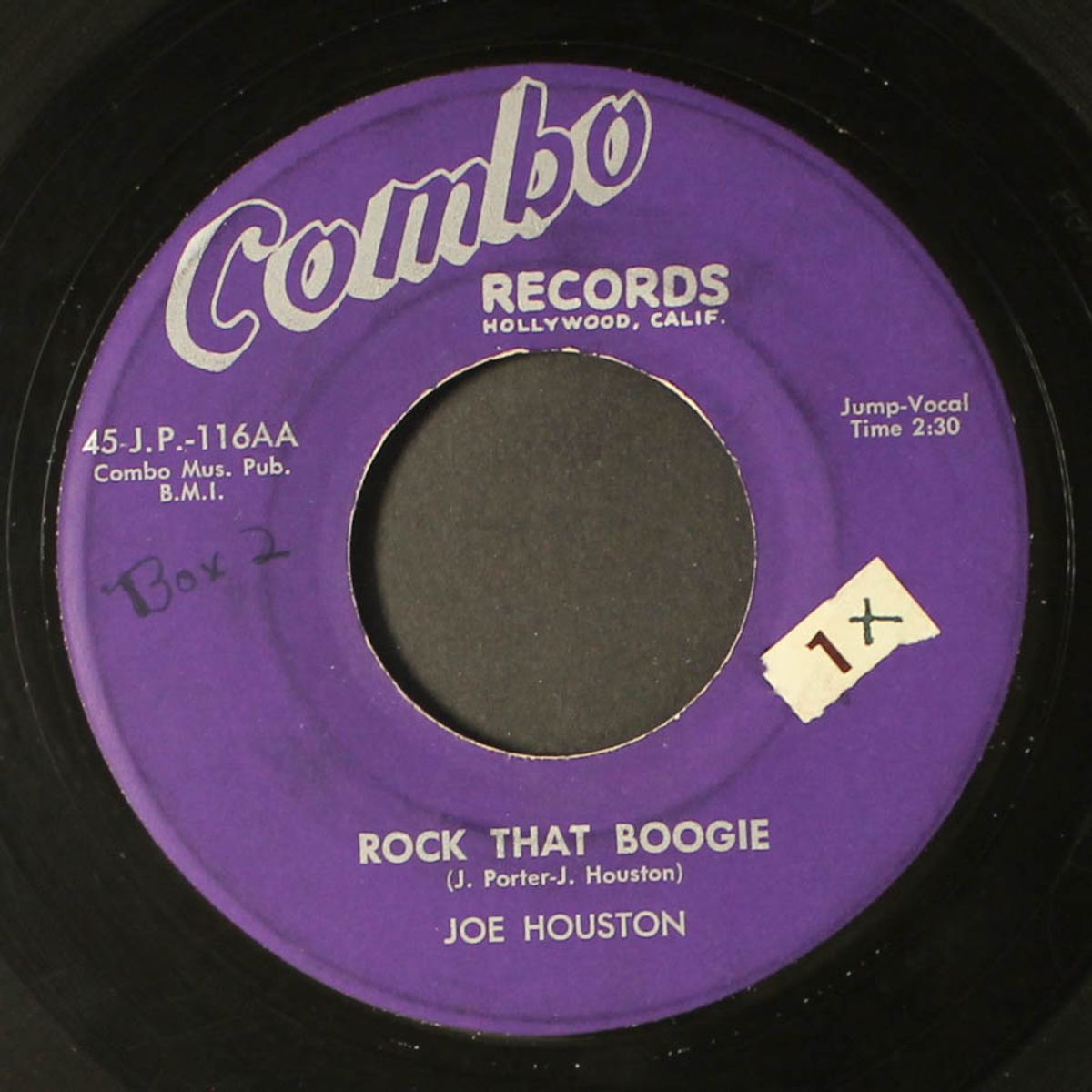 rock that boogie / baby by JOE HOUSTON