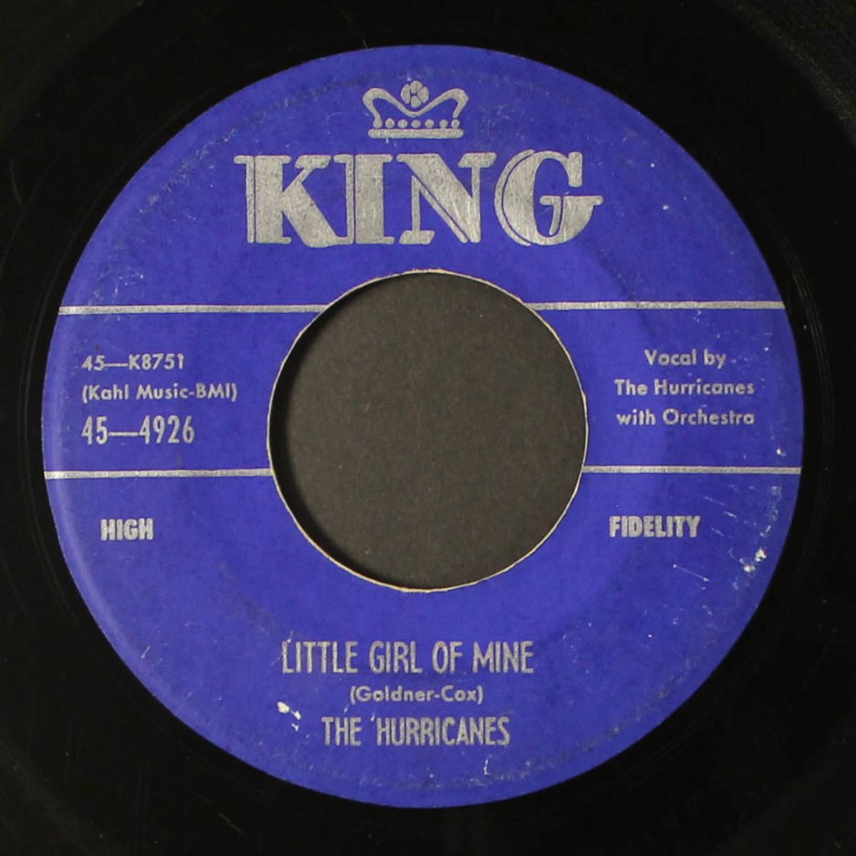 your promise to me / little girl of mine by HURRICANES