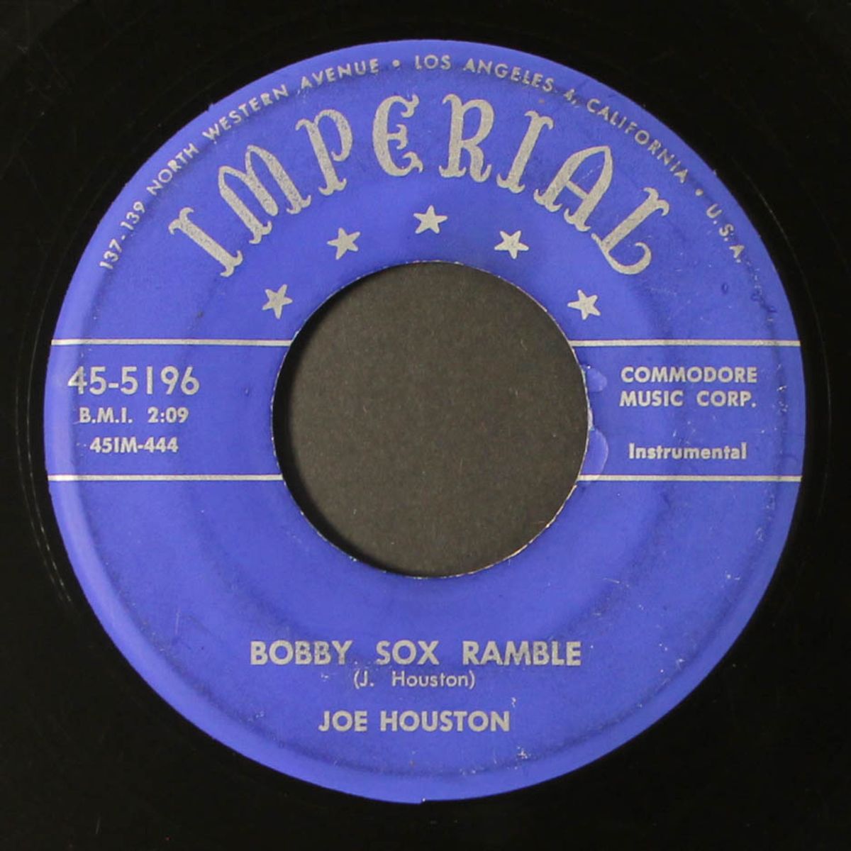 hurricane / bobby sox ramble by JOE HOUSTON